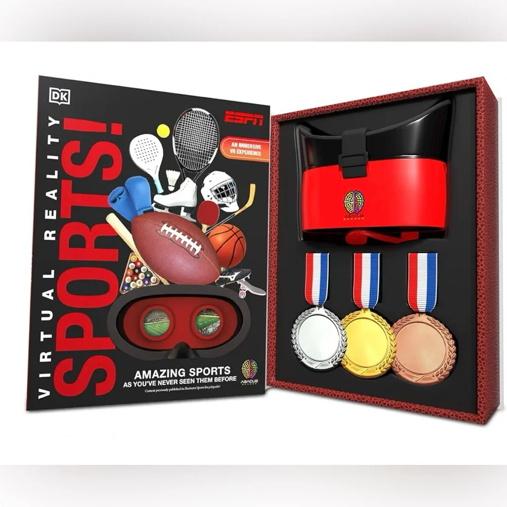 Abacus Brands Virtual Reality ESPN Interactive VR Book and STEM Activity